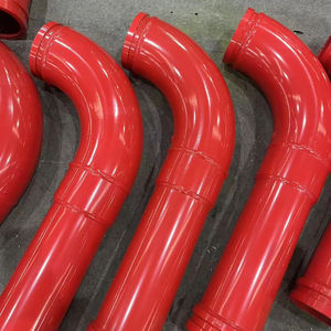 Coude de tuyau de <span class=keywords><strong>pompe</strong></span> à béton Schwing DN125 DN100 DN150 à rayon long <span class=keywords><strong>R90</strong></span> R60 R45 pour pièces de rechange de <span class=keywords><strong>pompe</strong></span> à béton à flèche - Product Image 1