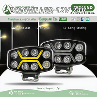 Feux de conduite à LED super lumineux de 10 pouces pour Scania et pour remorques de camions Volvo Taches de toit 12V 24V-État neuf