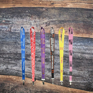 Cordón de impresión personalizado con logotipo, cordón de cuello de poliéster satinado y nailon con logotipo tejido, cordón de sublimación de Anime personalizado - Product Image 3