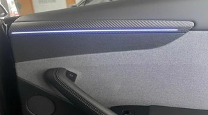 แผงประตูรถยนต์ด้านหน้าคาร์บอนไฟเบอร์แห้งรุ่น Model Y Juniper พร้อมแผงด้านข้าง - Product Image 3