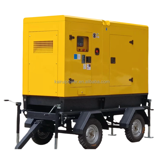 KR 120kw Soundless Silent Power Generator Price Standby Genset for  Hotel Industrial School Hospital