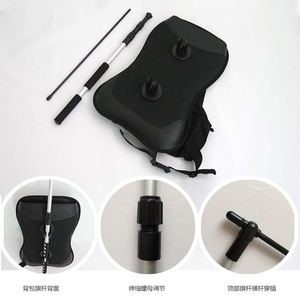 Feamont nuevo estilo personalizado caminar por la calle mochila bandera humanos publicidad banderas - Product Image 2