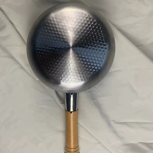 18厘米日式不锈钢可持续盖锅汤锅雪扁锅 - Product Image 5