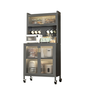 Meubles de maison de haute qualité <span class=keywords><strong>armoire</strong></span> de rangement de cuisine organisateur de cuisine mobile étagère de cuisine en acier - Product Image 3