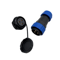 Prise mâle/femelle étanche en cuivre IP68 380V 45A SP28 & SD28 pour utilisation en extérieur