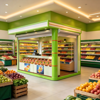 Contenedor Expandible Tipo Casa, Edificio Comercial Personalizado, Oficina, Hotel, Cafetería, Tienda de Té con Leche, Sala de Actividades, Área Escénica