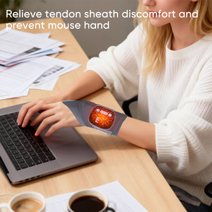 جهاز تدليك كهربائي لليد والمعصم مع وظائف EMS/TENS، تحكم بالتوقيت، قابل لإعادة الشحن عبر USB - Product Image 3