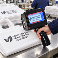 Imprimante à jet d'encre portable à écran tactile 600 DPI, meilleur rapport qualité-prix, pour le marquage des conteneurs en carton ondulé et en plastique