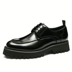 Zapatos de Vestir Casuales de Negocios de Verano de Alta Calidad en Cuero Genuino, Estilo Inglés Simple, Nuevos - Product Image 1