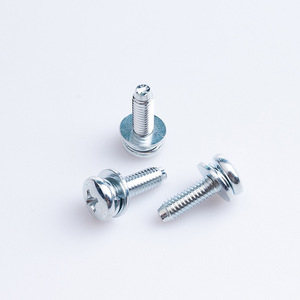 M6X20 Carbon Steel Electronic Combination Screws Class 8.8 Metric Standard Thread For Electronics And Electrical Appliances - Product Image 1