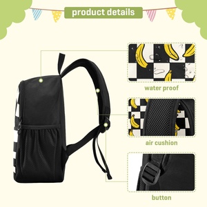 Large Capacity Lightweight Personalized Design <b>Simple</b> Leisure Fashion Waterproof Zipper <b>Backpack</b> - Product Image 5