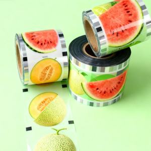 In Stock ECO Friendly Custom Cup Sealing Film <b>Roll</b> Food Grade PET/CPP for 95mm <b>Bubble</b> Tea Milk Tea Coffee Cups - Product Image 4