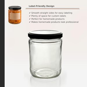 Pot en verre pour miel de qualité alimentaire en stock - Product Image 3