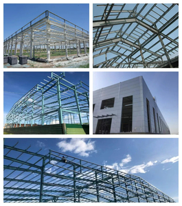 Taller de Estructuras de Acero Q235 Personalizado |   Instalación Rápida de Edificios Industriales para Fábricas |   Certificado CE - Product Image 5