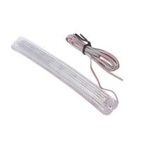Lampe de signalisation de voiture universelle 9 LED ambre miroir de porte latérale clignotant doux lumières de voiture