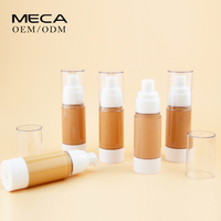 Fond de teint correcteur liquide professionnel, crème de visage matte à couverture complète, waterproof, couleur blanche