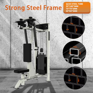 Equipo de fitness para hombre directo de fábrica: Máquina de musculación con selector de peso para deltoides posteriores/Pec Fly - Product Image 2