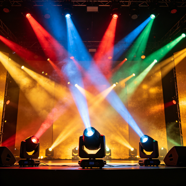 Professional 295W Moving Head Beam Light for Stage and Event Lighting