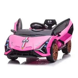 China Supplier ride on 12v electric cars toy for wholesale Sale new design pink toy kids