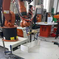 Robot Pencetak 3D KUKA untuk Karya Kreatif Skala Besar Cocok untuk Struktur Artistik, Bengkel Model & Studio Inovasi