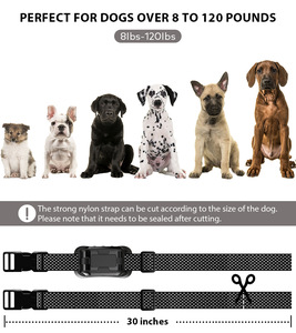 <span class=keywords><strong>Collier</strong></span> <span class=keywords><strong>anti</strong></span>-<span class=keywords><strong>aboiement</strong></span> pour chien - Rechargeable, en plastique, étanche, longue durée de vie de <span class=keywords><strong>la</strong></span> batterie - Product Image 6
