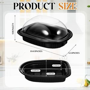 PP Roast Cook Chicken Takeaway <b>Plastic</b> <b>Box</b> - Product Image 3