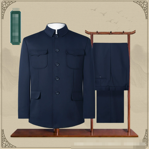 <span class=keywords><strong>Costume</strong></span> <span class=keywords><strong>Mao</strong></span> pour <span class=keywords><strong>homme</strong></span>, veste traditionnelle chinoise, <span class=keywords><strong>costume</strong></span> de tunique, Nouvel An, Festival du printemps, Zhong Shan, <span class=keywords><strong>costume</strong></span> à plusieurs poches, cadeaux pour papa - Product Image 6