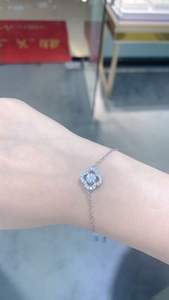 Pulseras de Joyería Fina All Fashions, Diseño Elegante Original, Moissanita, Estilo Hip Hop, Unisex, para Fiesta - Product Image 6