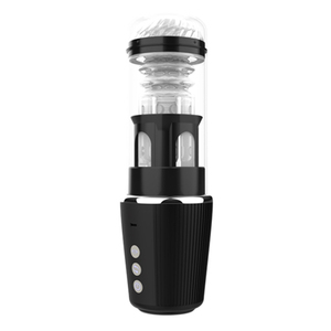 Copa de Masturbación Eléctrica, Productos para Adultos, Juguetes Sexuales, 7 Frecuencias de Vibración, 5 Frecuencias de Rotación, Copa de Masturbación con Succión - Product Image 3