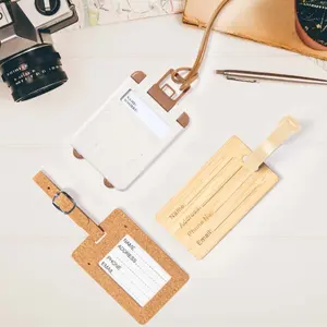 ป้ายติดกระเป๋าเดินทางไม้ไผ่ อุปกรณ์ที่เป็นมิตรกับสิ่งแวดล้อม - Product Image 2