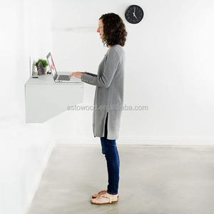 Armoire de bureau murale pliable avec rangement, économique, bureau, ordinateur - Product Image 2