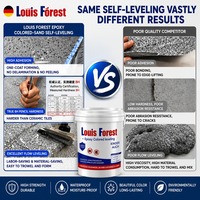 Vente en gros # Meilleure Vente : Revêtement de Sol Autolissant Antidérapant en Ciment, Effet Marbre Écologique, Peinture Époxy au Sable Coloré