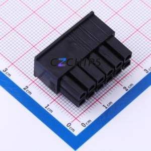 39013125 Housing (Wire-to-Board / Wire-to-Wire) P=4.2mm Connector 2x6P 4.2mm 4.2mm 2 - Product Image 2