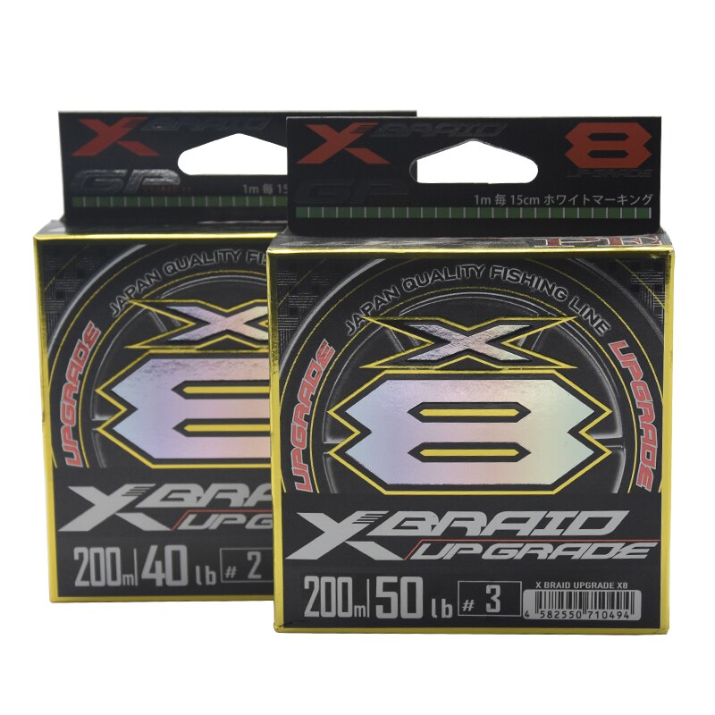 新しい釣り糸日本オリジナルYGK X8XBraidアップグレードPEライン
