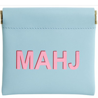 Pochette de rangement pour cartes de Mahjong à fermeture automatique, porte-cartes de score portable, sac d'accessoires de jeu créatif, cadeau pour les amateurs de Mahjong