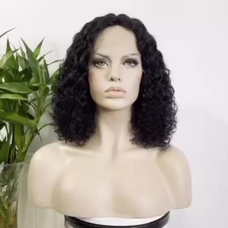 Натуральные вьющиеся человеческие волосы YBR, парики с эффектом омбре, цветные кружевные передние парики, недорогие прозрачные HD кружевные фронтальные парики боб для черных женщин