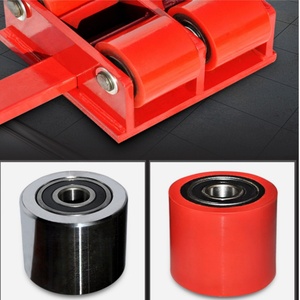 Carretilla elevadora de palets con plataforma metálica de acero, carrito plegable, contenedor rodante, herramientas de elevación de tanques rotatorios para manipulación de tanques pequeños, combinación X+Y - Product Image 4