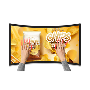 Phổ biến nhất chính hãng 2025 tốt nhất bán treo tường màn hình cong với cảm ứng điện dung 4K hiển thị chơi game máy tính trò chơi màn hình - Product Image 5