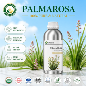 <span class=keywords><strong>Huile</strong></span> <span class=keywords><strong>Essentielle</strong></span> de Palmarosa Purifiante Naturelle (Cymbopogon Martini) pour la <span class=keywords><strong>Lessive</strong></span> Fraîche et les Formules de Nettoyage Domestique - Product Image 2