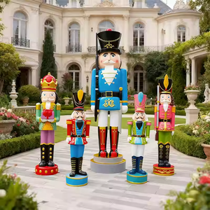 Décoration de Noël classique en résine de 6 pieds, casse-noisette de 6 pieds pour l'ornement du Nouvel An - Product Image 6