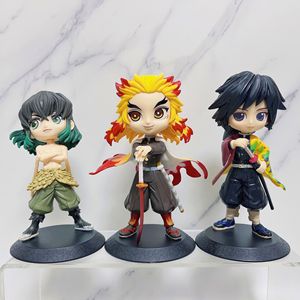 Figuras de Acción de PVC con 8 Diseños Populares de Anime, <span class=keywords><strong>Demon</strong></span> <span class=keywords><strong>Slayer</strong></span>, Tanjiro, Nezuko, <span class=keywords><strong>Rengoku</strong></span> - Product Image 3