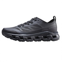 UNIKHAN Chaussures de sport noires respirantes en maille légère, confortables et à semelle souple, idéales pour la course et la marche – Vente en gros personnalisée