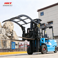 Forklift Listrik Energi Baru 2 Ton 3 Ton, Truk Pallet, Pengangkat Hidrolik, Pemuatan dan Pembongkaran Gudang, Dilengkapi Penuh, Bersertifikasi CE