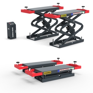 Nouveau cric hydraulique automatique 3,5 <span class=keywords><strong>T</strong></span>, machine de levage à ciseaux pour voiture, levage complet au sol - Product Image 6