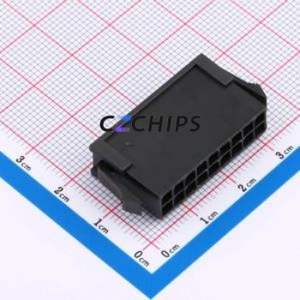 ZX-MX3.0-2-9P-HMJK Housing (Wire-to-Board / Wire-to-Wire) P=3mm Connector 2x9P 3mm Micro-Fit (MX 3.0) 3mm - Product Image 2