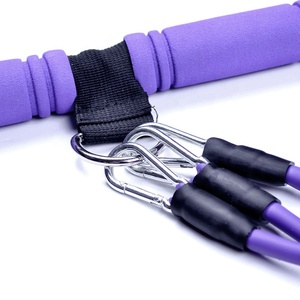 Fasce di resistenza al pedale con manico estrattori a pedale <span class=keywords><strong>elastici</strong></span> a 3 tubi <span class=keywords><strong>per</strong></span> allungare l'<span class=keywords><strong>allenamento</strong></span> dimagrante - Product Image 4