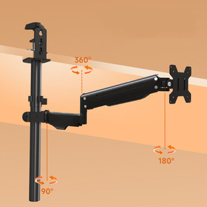 17-32 "Carga 10 KG Monitor Soporte Librería Tipo Clip Inversión Elevación Girar Brazo robótico Techo suspendido Presión de aire - Product Image 5