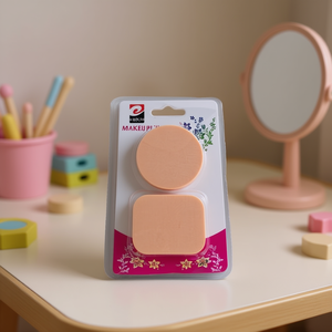 MNJ Makeup Sponge Set 2Pcs For Face Application Ref 08708 - Product Image 2