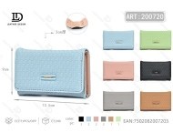 Portafoglio da donna a tre ante, di medie dimensioni, in materiale PU, multifunzionale per uso quotidiano - Product Image 1