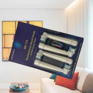 Cabezal de cepillo de dientes eléctrico OEM de alta calidad, cerdas de nailon medianas, repuesto para Oral-B, uso doméstico, cuidado dental diario - Product Image 3